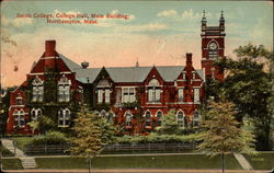 Smith College, College Hall, Main Building Postcard