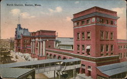 North Station Postcard