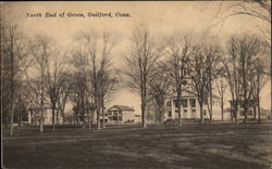 North End of Green Guilford, CT Postcard Postcard