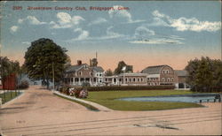 Brooklawn Country Club Bridgeport, CT Postcard Postcard