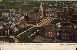 Looking East from Fairview Avenue Postcard