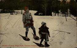 Out for a Tramp, High Park Toronto, ON Canada Ontario Postcard Postcard