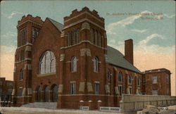 St. Andrew's Presbyterian Church, Cape Breton Sydney, NS Canada Nova Scotia Postcard Postcard