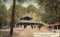 One of the Views in Pabst Park Milwaukee, WI Postcard Postcard