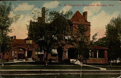 Mr. Al. Ringling's Residence Postcard