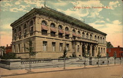 Public Library Postcard