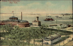 Battery Park Aquarium New York, NY Postcard Postcard