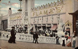 Interior of Dreamland Postcard