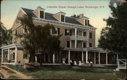 Lakeside House, Orange Lake Postcard