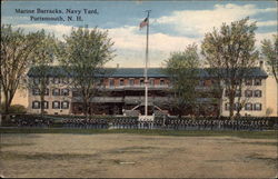 Marine Barracks, Navy Yard Portsmouth, NH Postcard Postcard