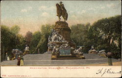 Washington Monument Postcard