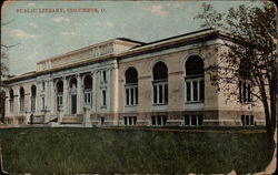 Public Library Postcard