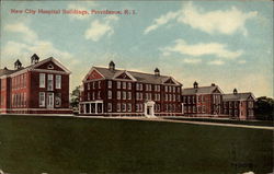 New City Hospital Buildings Postcard