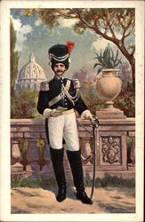 Ufficiale Dei Gendarmi In Alta Uniforme Men Postcard Postcard