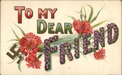 To My Dear Friend Postcard