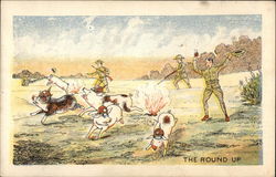 The Round Up Postcard