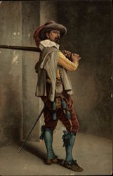 A Musketeer Postcard