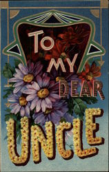 Words and flowers Postcard