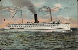 Steamer Governor Cobb Postcard