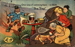 One Way of Catching Them - In 1908 Leap Year Postcard Postcard