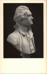 Bust of Thomas Jefferson Art Postcard Postcard