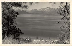 Mt. Tallac Lake Tahoe, CA Postcard Postcard