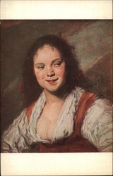 The Gypsy by Frans Hals Postcard