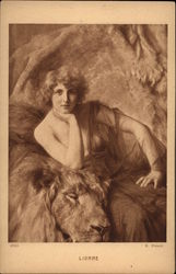 Lionne Risque & Nude Postcard Postcard