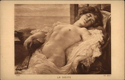 La Sieste Art Postcard Postcard