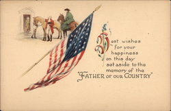 Father of our Country Postcard