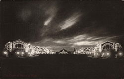 The Alaka-Yukon-Pacific Exposition by Night Postcard