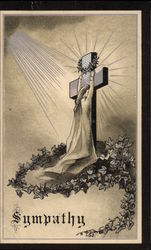 Sympathy Religious Postcard Postcard