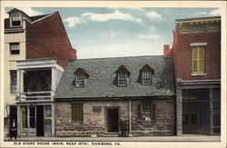 Old Stone House (Main, Near 20th) Postcard