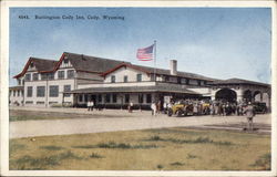 Burlington Cody Inn Postcard