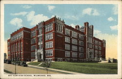 Bay View High School Postcard