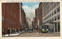 Bay Street looking North from Front Street Postcard