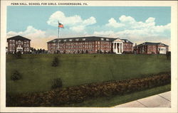 Penn Hall, School For Girls Postcard