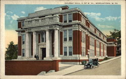 Oglebay Hall, U. of W. Va Postcard