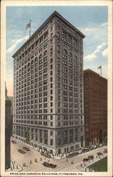 Frick and Carnegie Buildings Pittsburgh, PA Postcard Postcard