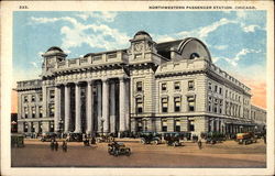 Northwestern Passenger Station Postcard