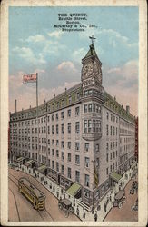 The Quincy, Brattle Street Postcard