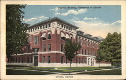 Physics Building, University of Illinois Postcard