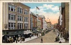 Essex St. North from Town House Square Postcard