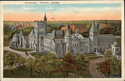 University Toronto, ON Canada Ontario Postcard Postcard