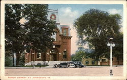 Public Library Postcard