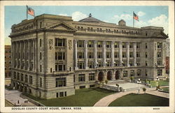 Douglas County Court House Postcard