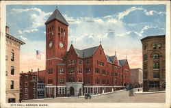 City Hall Bangor, ME Postcard Postcard