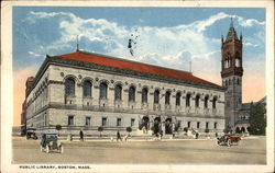 Public Library Postcard