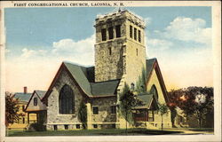 First Congregational Church Postcard