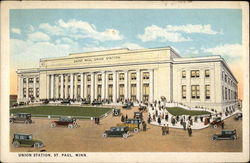 Union Station St. Paul, MN Postcard Postcard